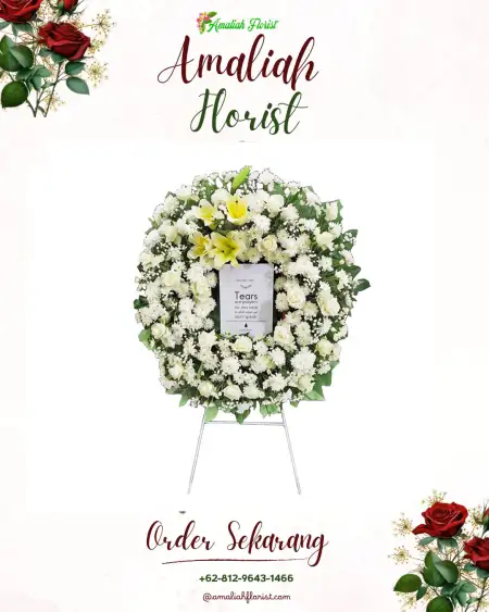 Krans Bunga Duka Rawaheng